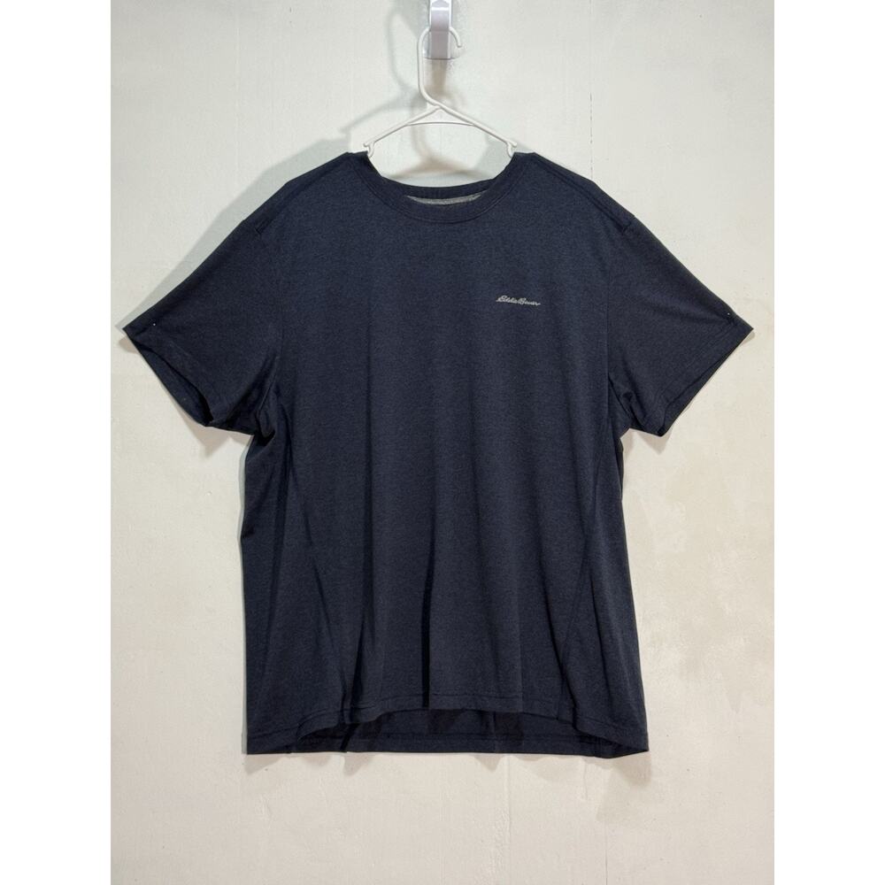 Eddie Bauer Free Dry Athletic Navy Blue Short Sleeve T-Shirt Men’s Sz XL